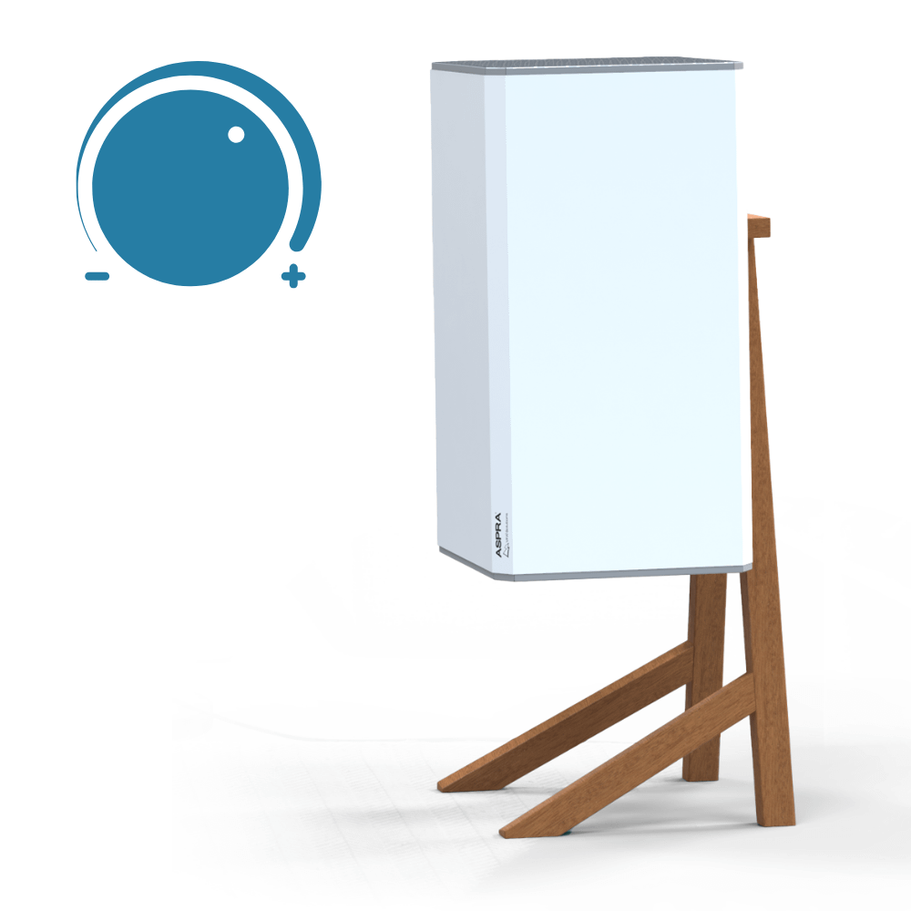 luchtreiniger met ionisator ASPRA Aura